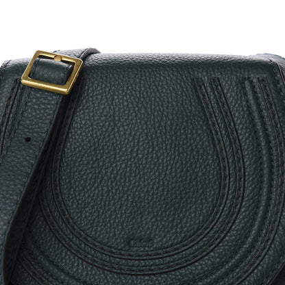 Chloe Calfskin Mini Marcie Round Crossbody Bag Rainforest 10 of 10