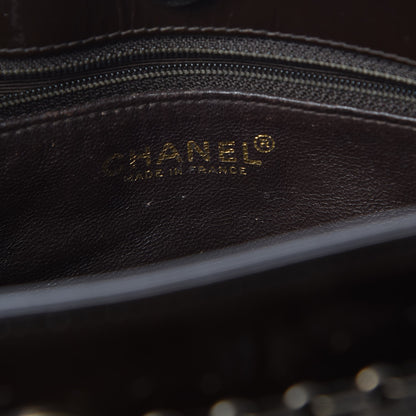 Chanel Patent Bijoux Chain Shoulder Bag Brown 6 of 8