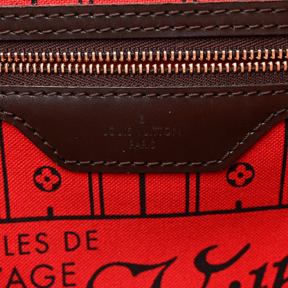 Louis Vuitton Damier Ebene Neverfull MM 6 of 14