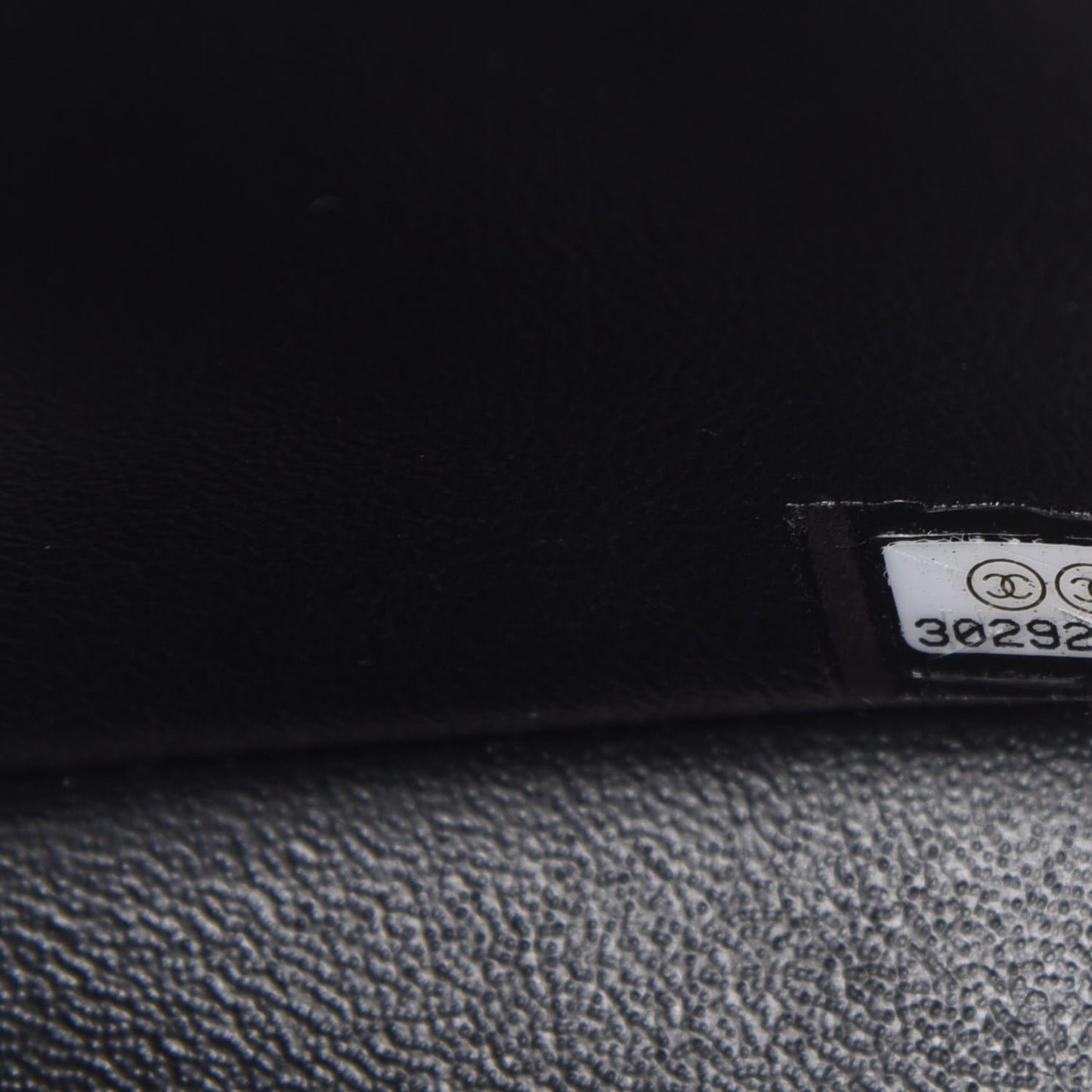 Lambskin Quilted Mini Square Flap Black