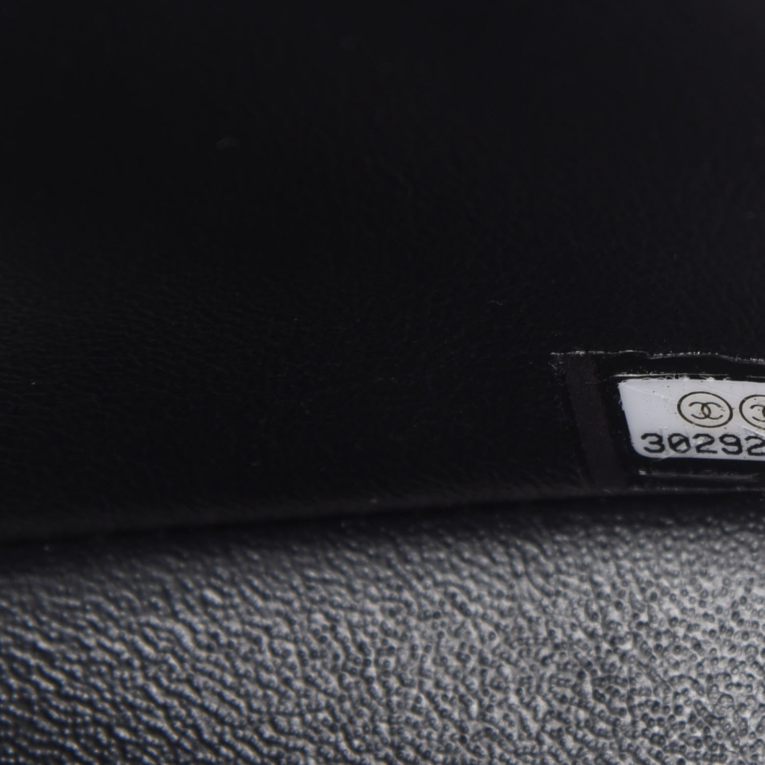 Chanel Lambskin Quilted Mini Square Flap Black 9 of 11