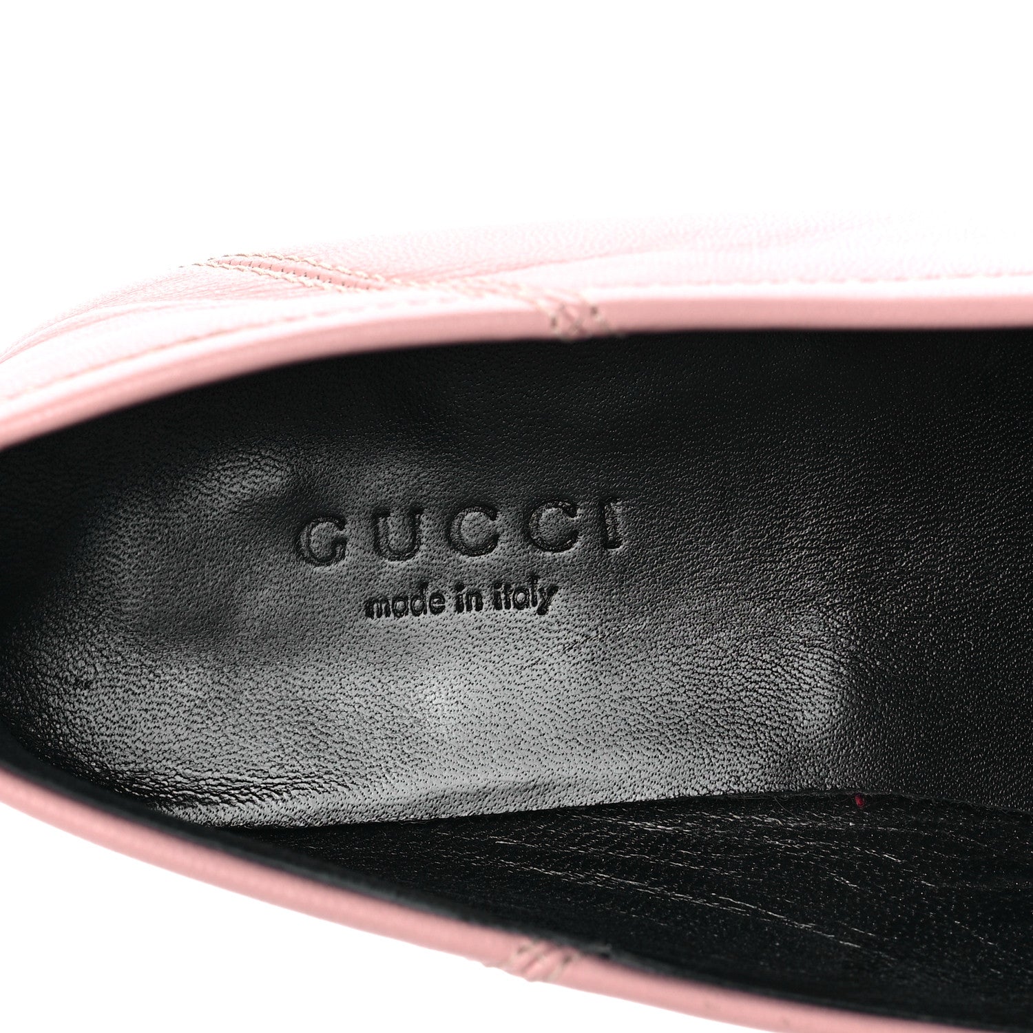 Gucci Lambskin Womens Brixton Horsebit Loafers 35.5 Perfect Pink 8 of 8