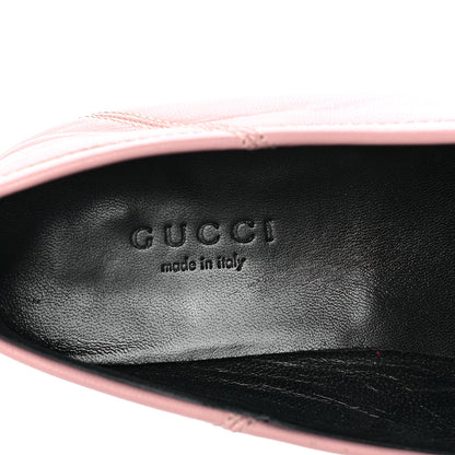 Gucci Lambskin Womens Brixton Horsebit Loafers 35.5 Perfect Pink 8 of 8