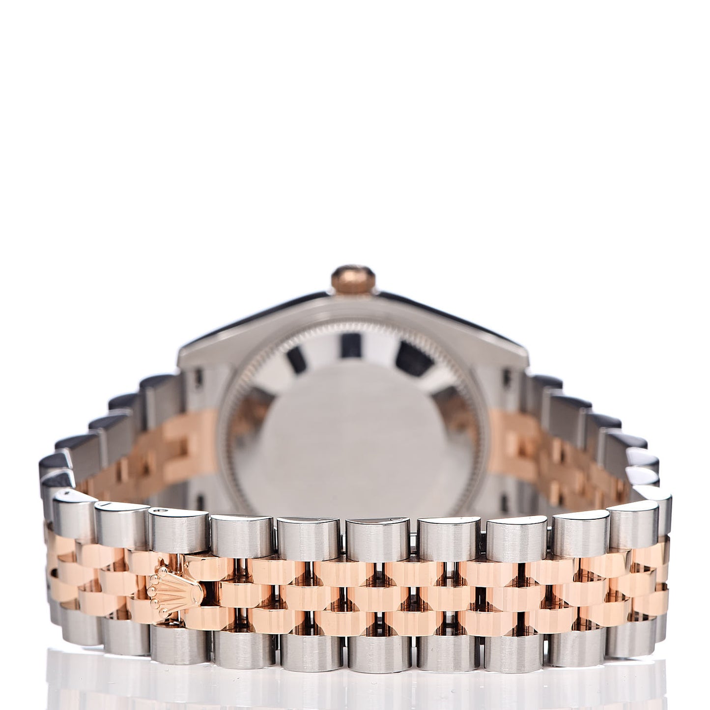 Stainless Steel 18K Everose Gold 31mm Oyster Perpetual Datejust Watch Pink Roman 178271