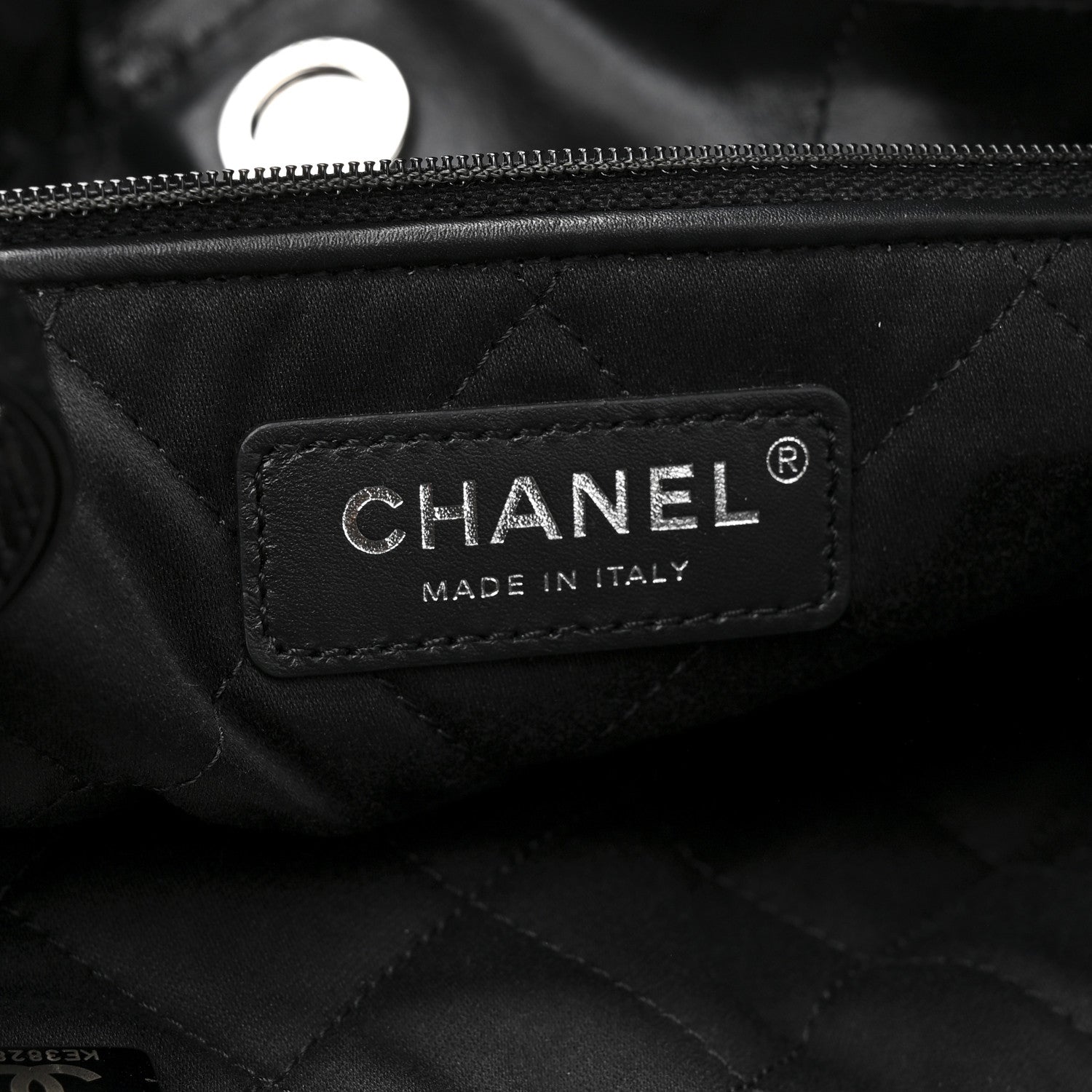 Chanel Shiny Calfskin Quilted Small Chanel 22 So Black 12 of 21