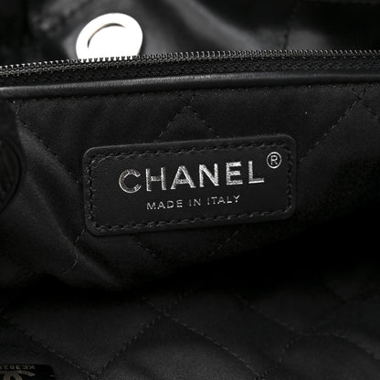 Chanel Shiny Calfskin Quilted Small Chanel 22 So Black 12 of 21