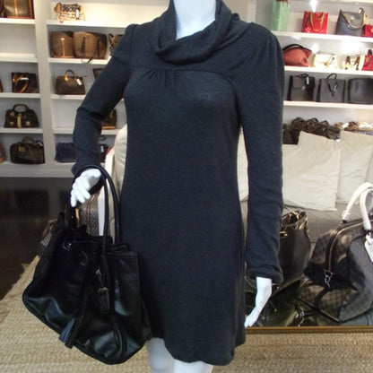 Prada Nappa Drawstring Tote Black 2 of 11