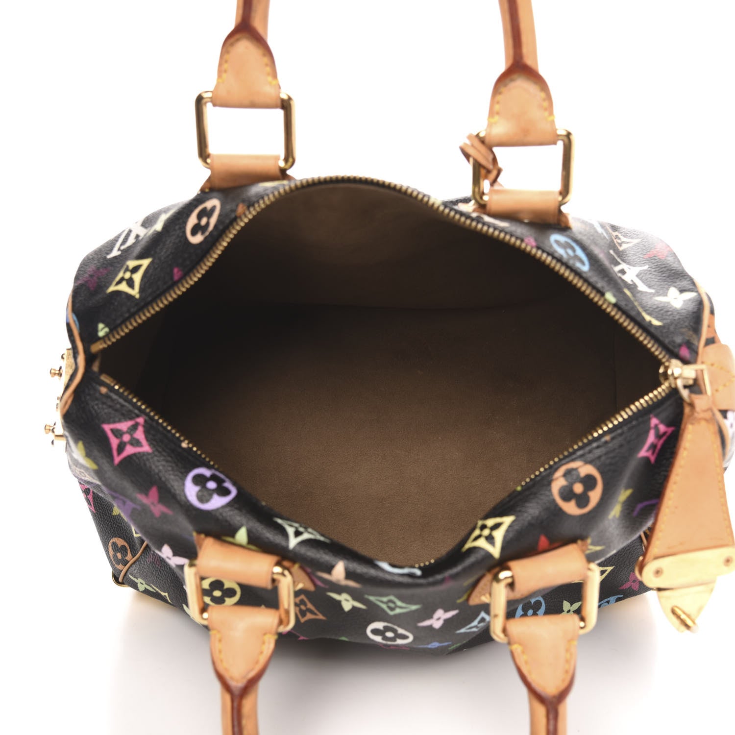 Louis Vuitton Monogram Multicolor Speedy 30 Black 5 of 11