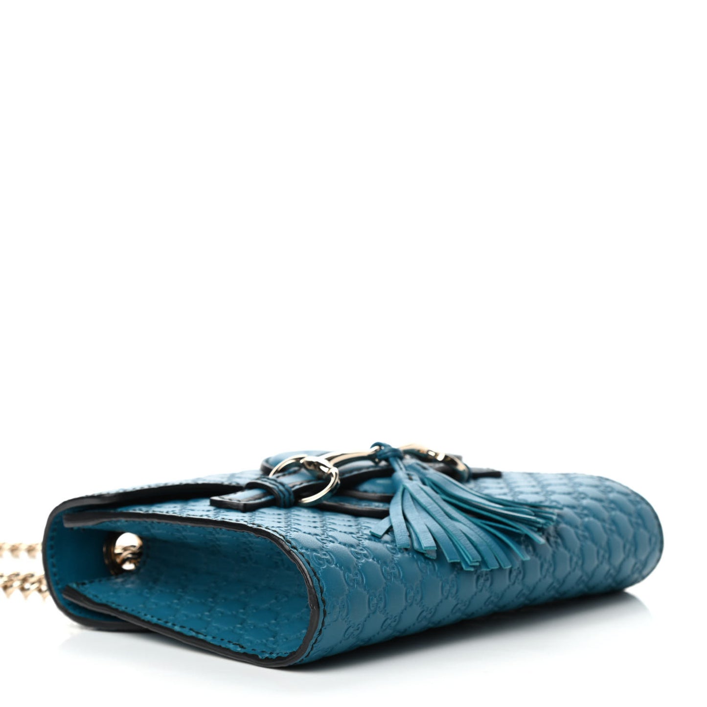 Microguccissima Mini Emily Shoulder Bag Deep Cobalt