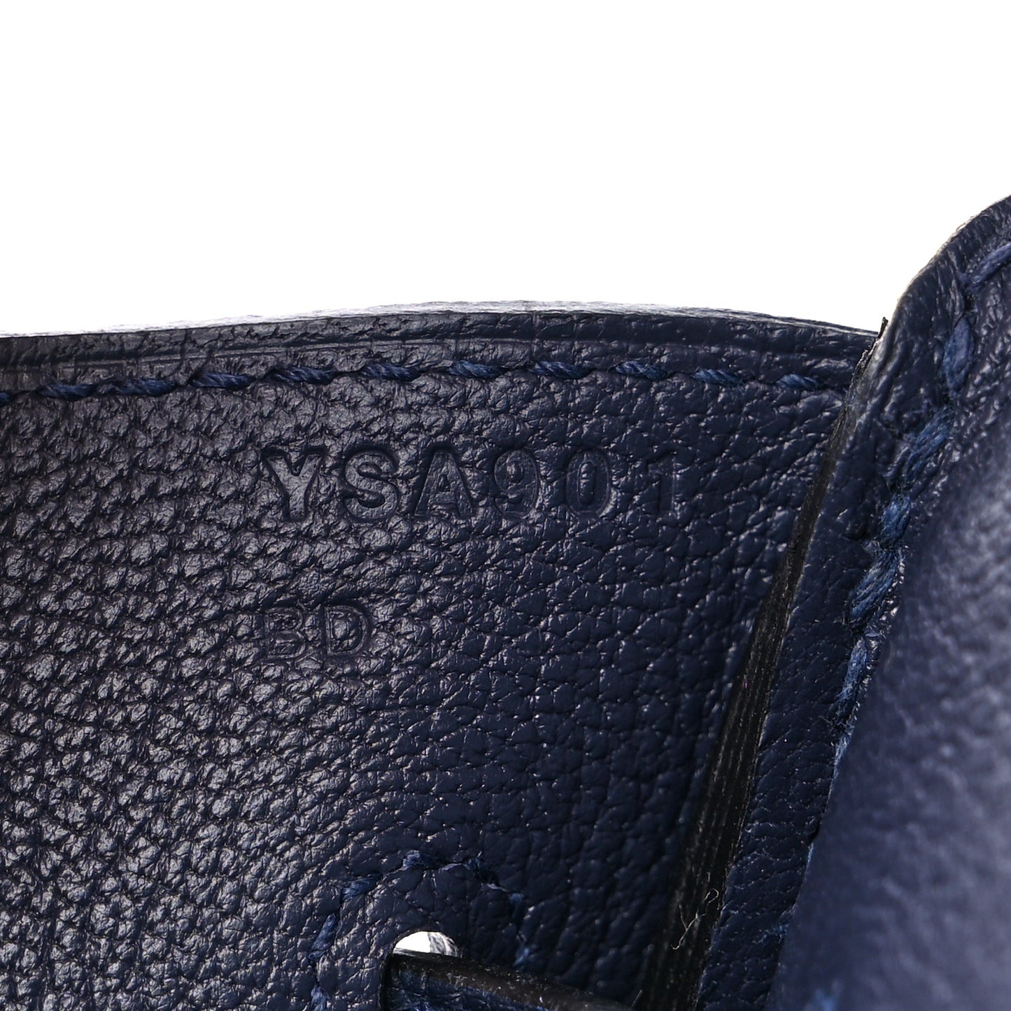 Togo Birkin 35 Bleu Nuit