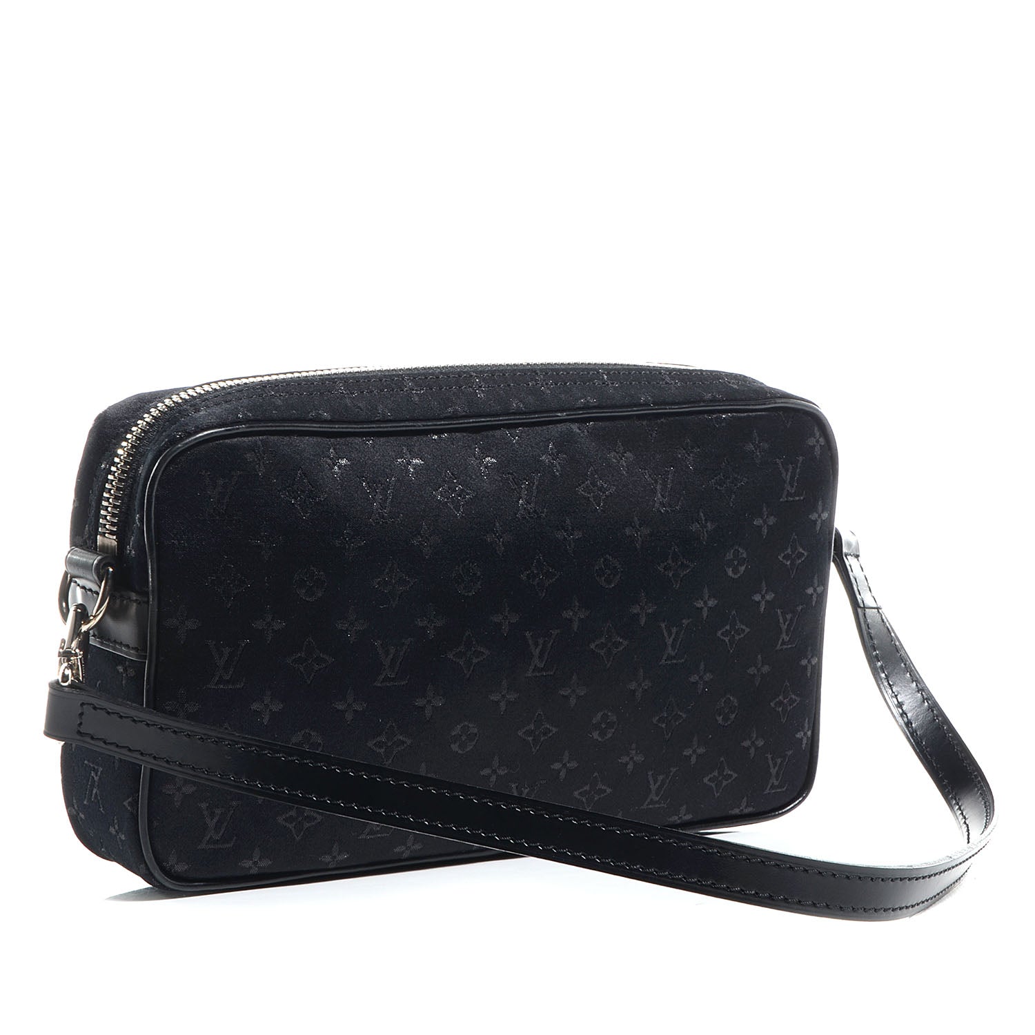 Louis Vuitton Satin Mini Monogram Conte De Fees Pochette Black 4 of 8