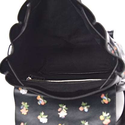 Saint Laurent Calfskin Prairie Flower Printed Festival Backpack Multicolor 5 of 12