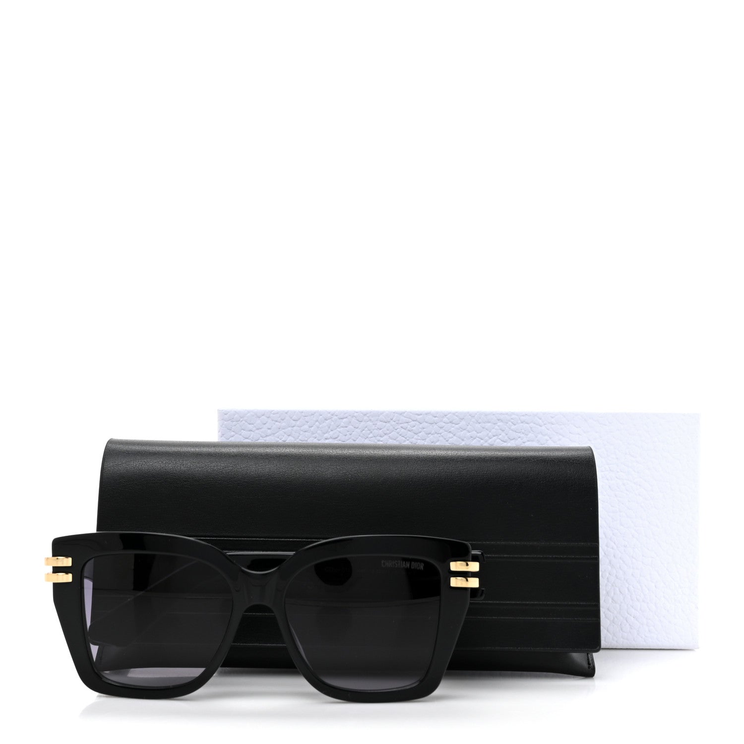 Christian Dior Acetate CDior S1I Square Sunglasses Black 9 of 9