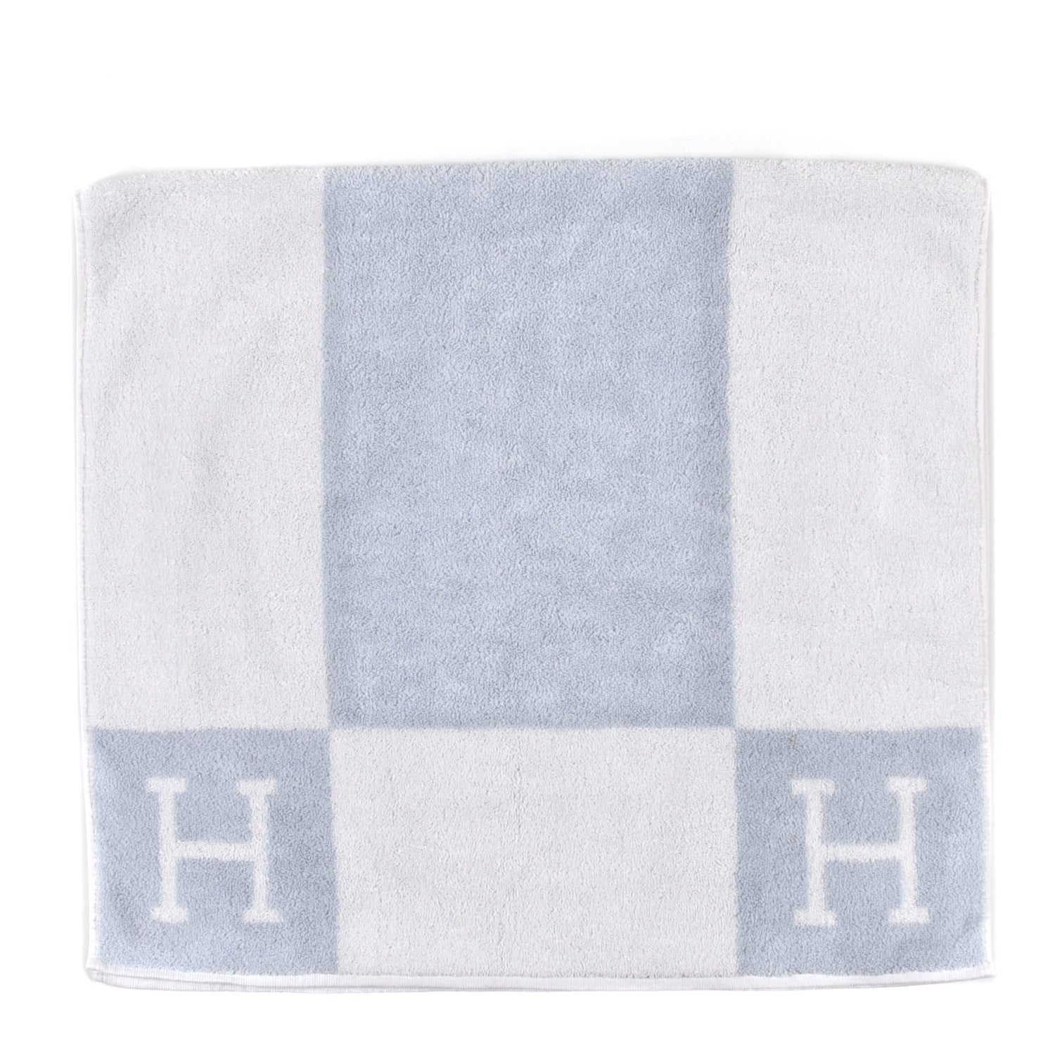 Hermes Cotton Avalon Bath Towel Bleu Glacier 2 of 4