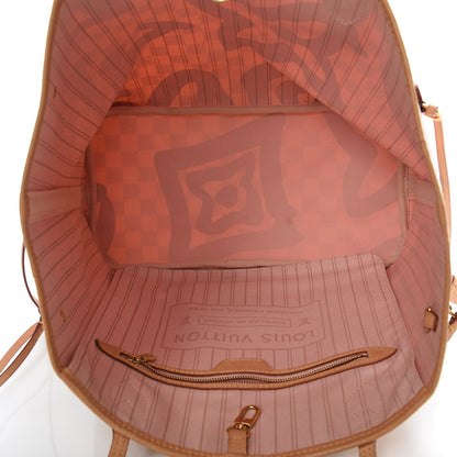 Louis Vuitton Damier Azur Tahitienne Neverfull MM 5 of 14