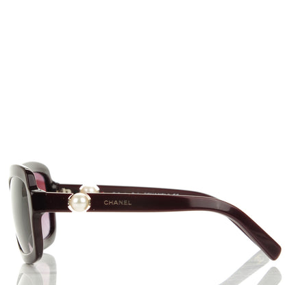 Chanel CC Pearl Sunglasses 5132-H-A Purple 3 of 7
