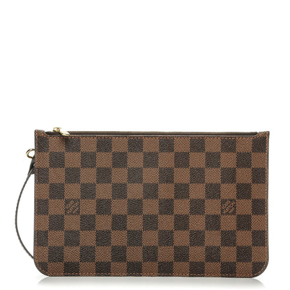 Louis Vuitton Damier Ebene Neverfull MM GM Pochette 1 of 6