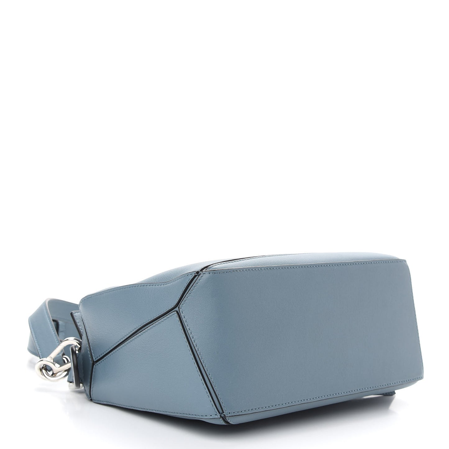 Calfskin Small Puzzle Bag Stone Blue