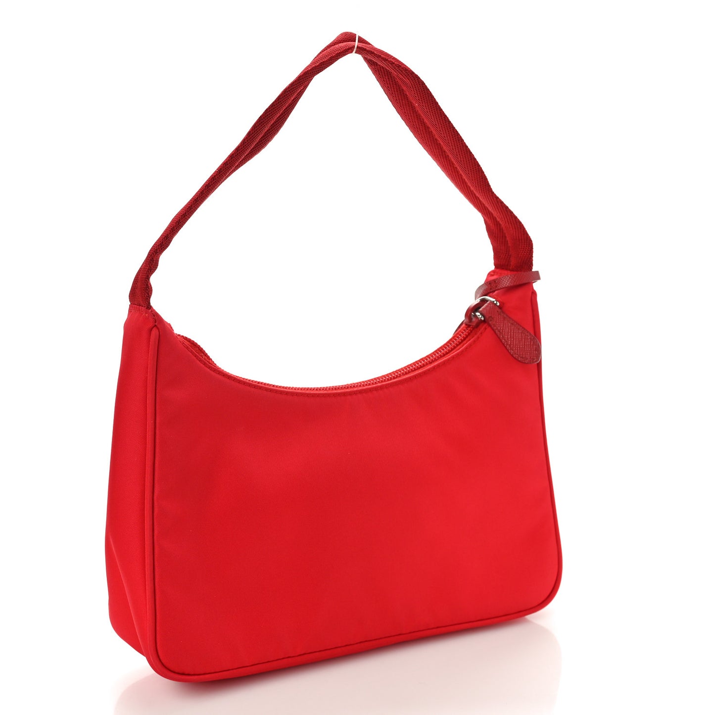 Tessuto Nylon Mini Re-Edition 2000 Bag Rosso
