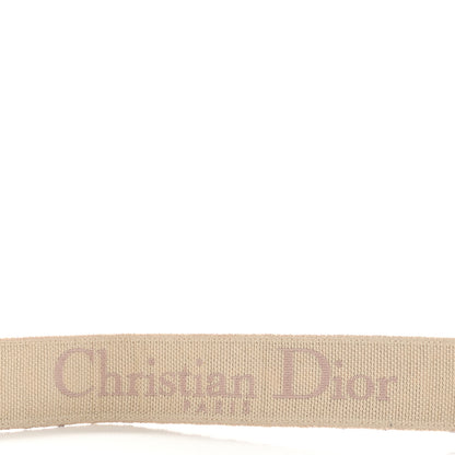 Christian Dior Oblique Adjustable Shoulder Strap Rose Des Vents 3 of 5