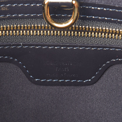 Louis Vuitton Vernis Wilshire PM Blue Nuit 6 of 8