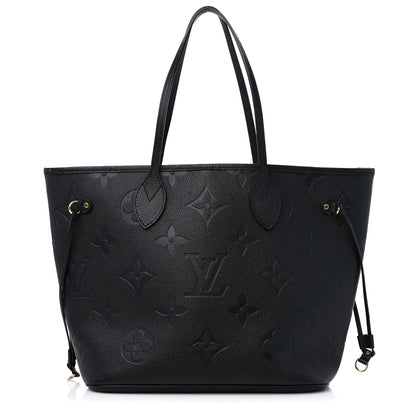 Louis Vuitton Empreinte Monogram Giant Neverfull MM Black 1 of 11
