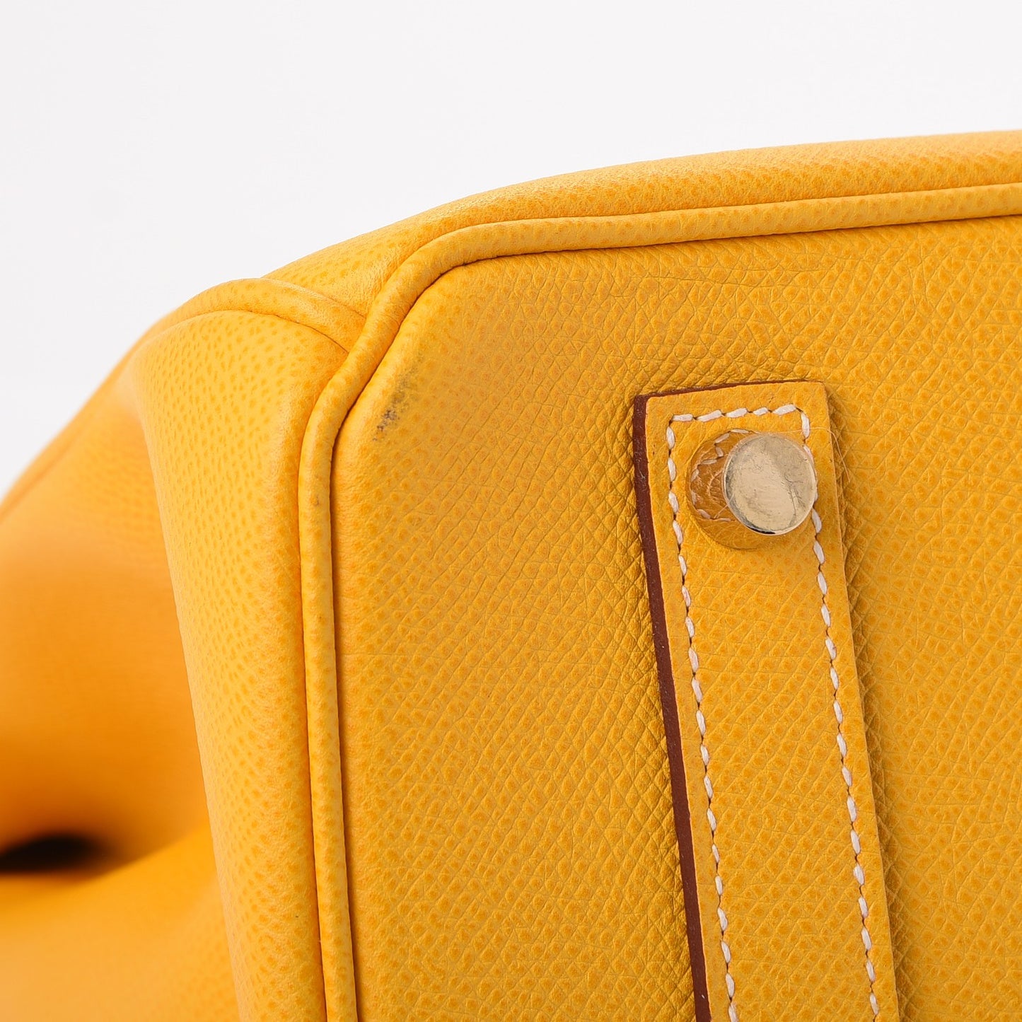 Epsom Horseshoe Birkin 35 Jaune