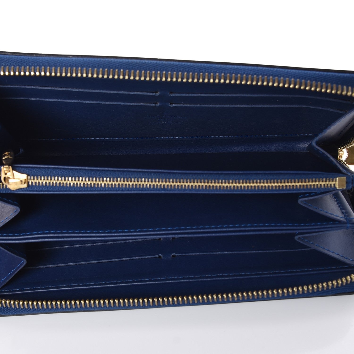Louis Vuitton Vernis Zippy Wallet Blueberry 5 of 7
