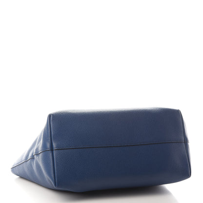 Prada Vitello Phenix Side Zip Tote Inchiostro 4 of 9