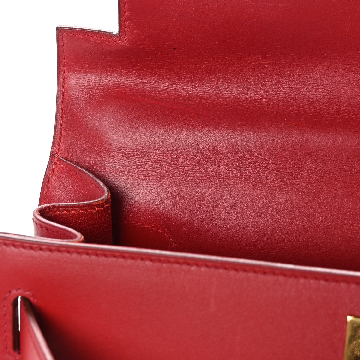 Hermes Box Kelly Sellier 28 Rouge Vif 15 of 17