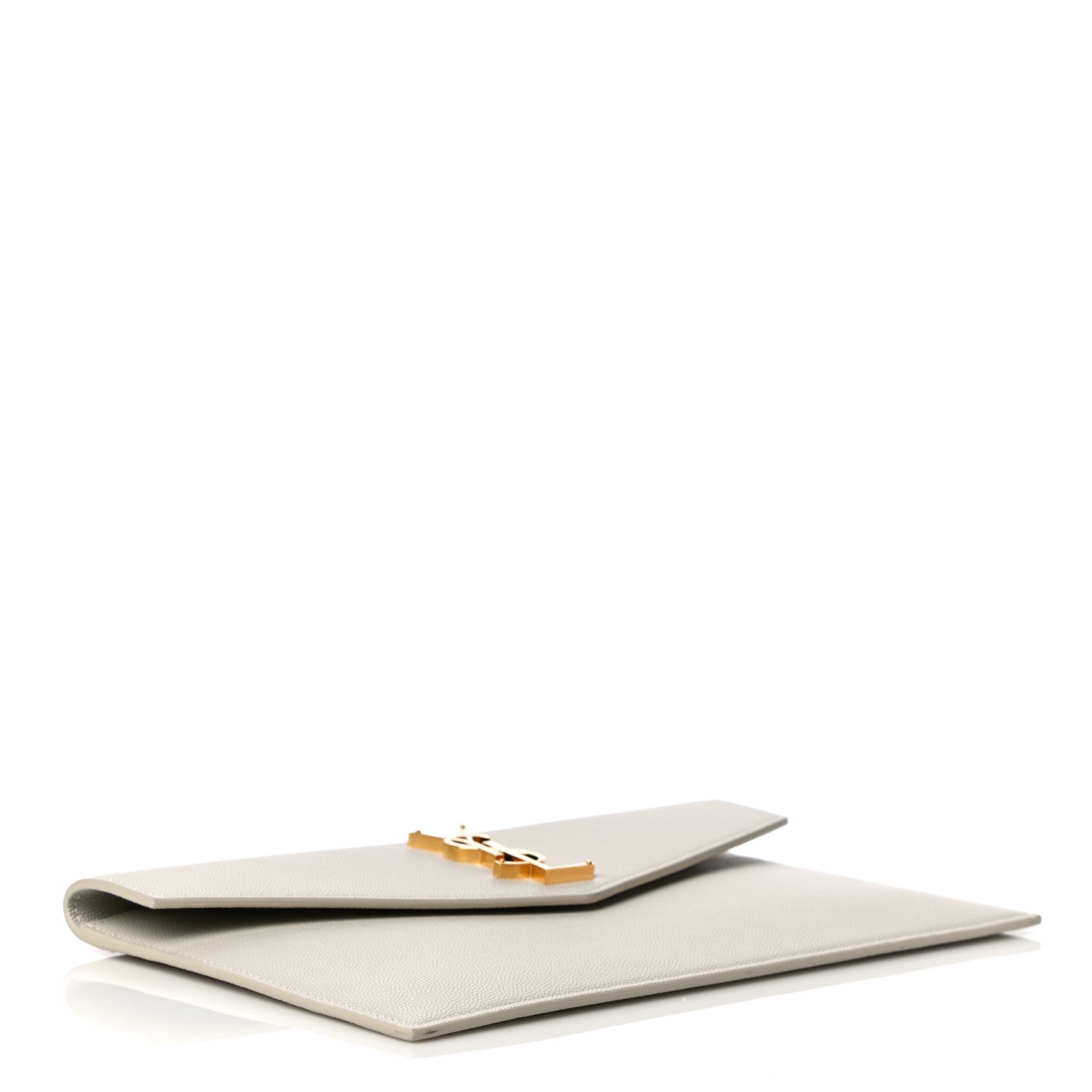 Saint Laurent Grain De Poudre Uptown Pouch Crema Soft 4 of 15