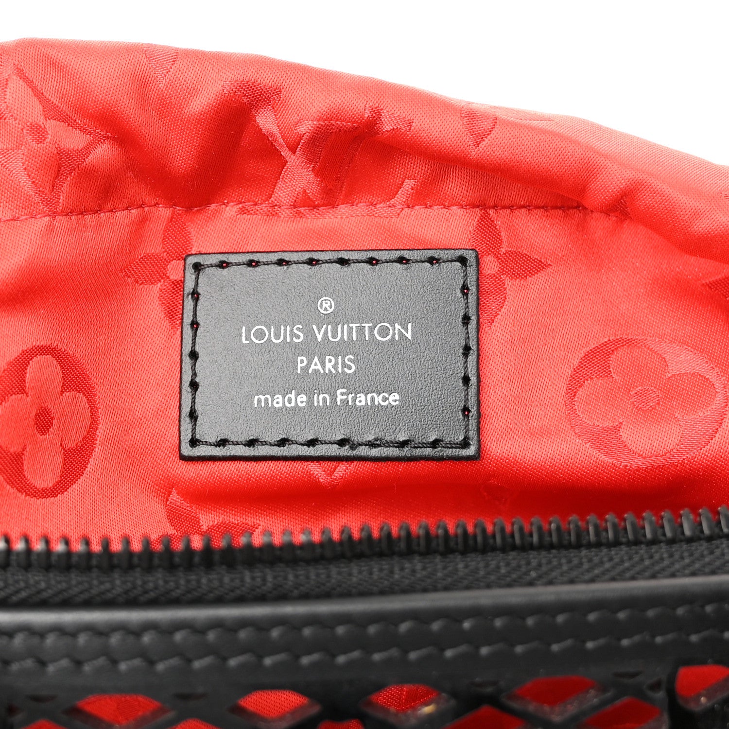 Louis Vuitton Patent Calfskin Laced Monogram Alma PM Black 7 of 11