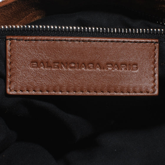 Balenciaga Baby Daim Suede Velo Chataigne 6 of 8