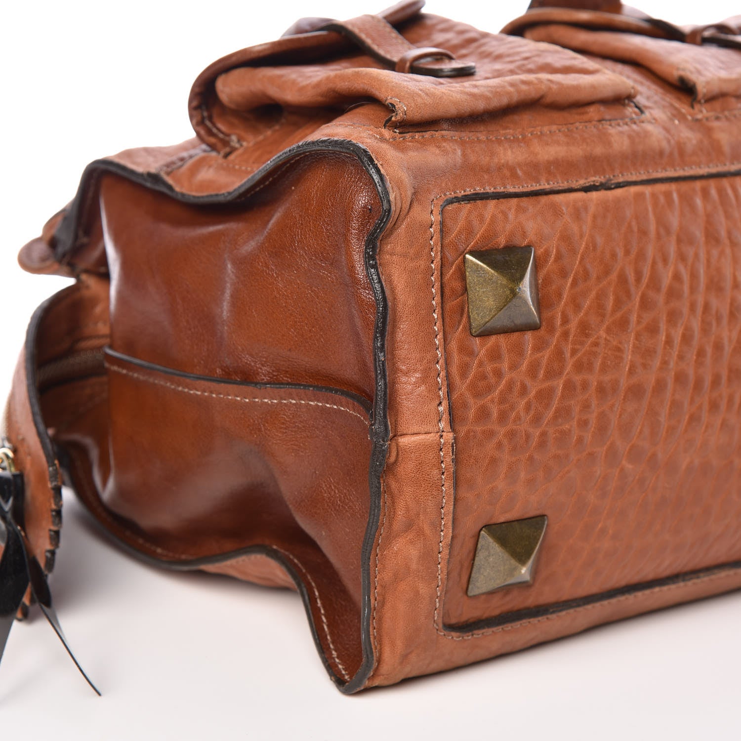 Chloe Goatskin Elvire Tote Brown 6 of 15