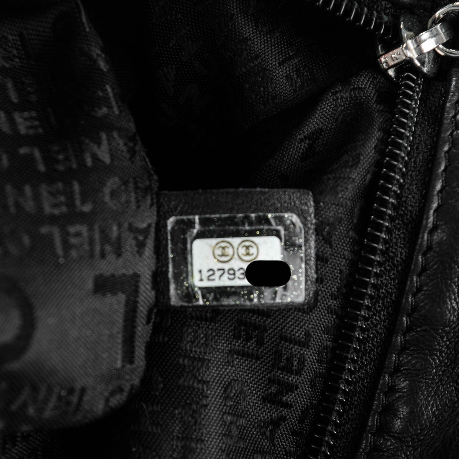 Chanel Lambskin Stitched Medium Ultimate Soft Tote Black 7 of 7