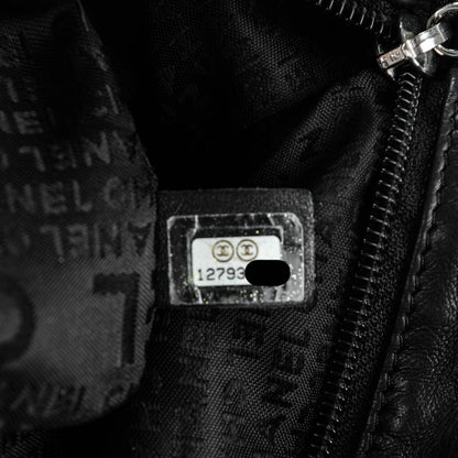 Chanel Lambskin Stitched Medium Ultimate Soft Tote Black 7 of 7