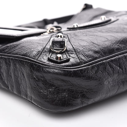 Balenciaga Agneau Classic Silver Hardware Hip Black 8 of 9