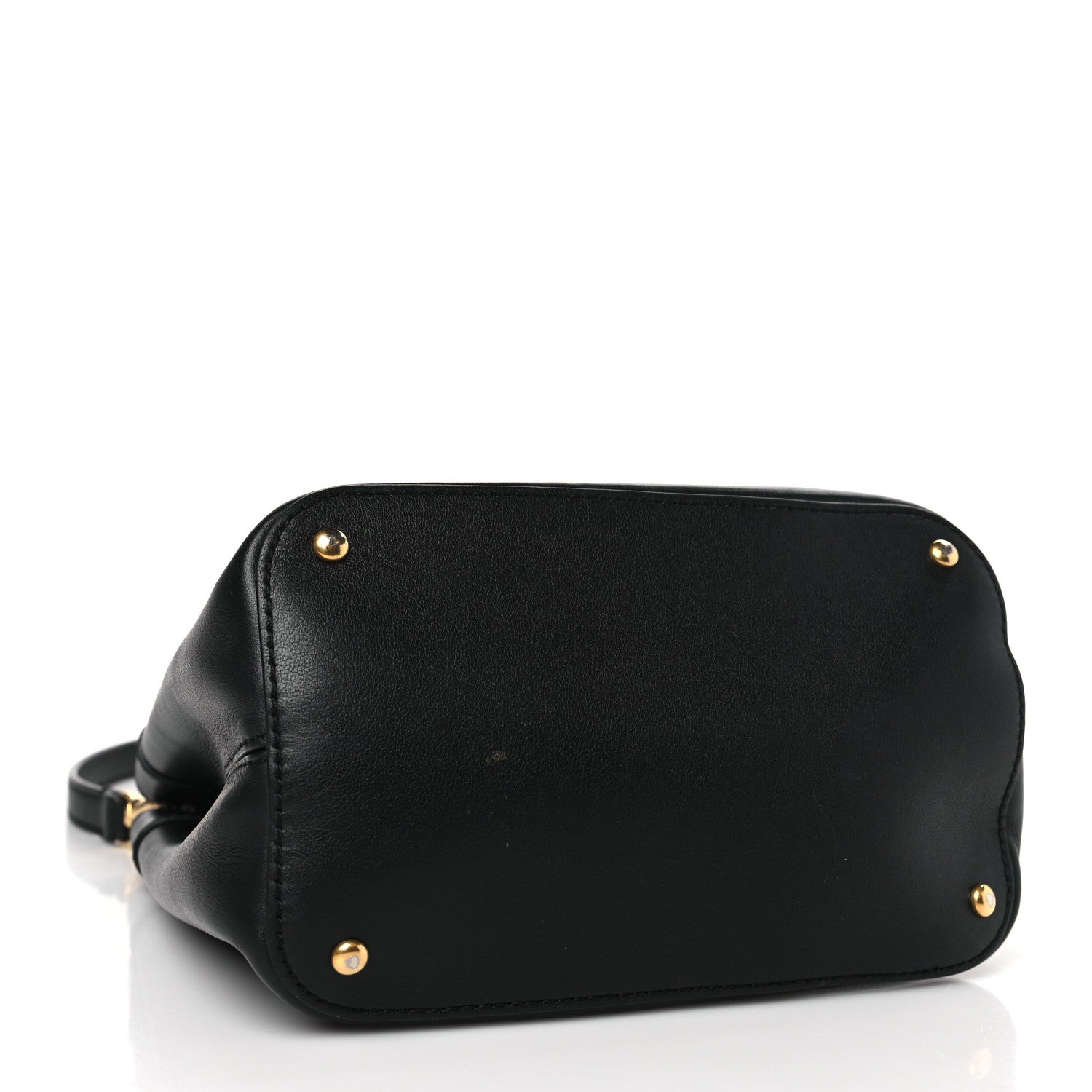 Valentino Garavani Smooth Calfskin Supervee Top Handle Bag Black 4 of 9