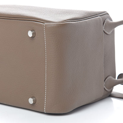 Hermes Taurillon Clemence Lindy 30 Etoupe 9 of 13