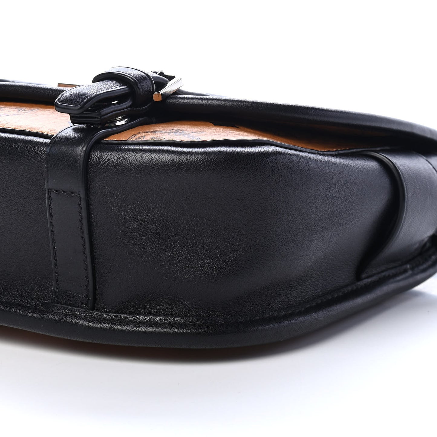 Visetos Small Crossbody Flap Messenger Cognac
