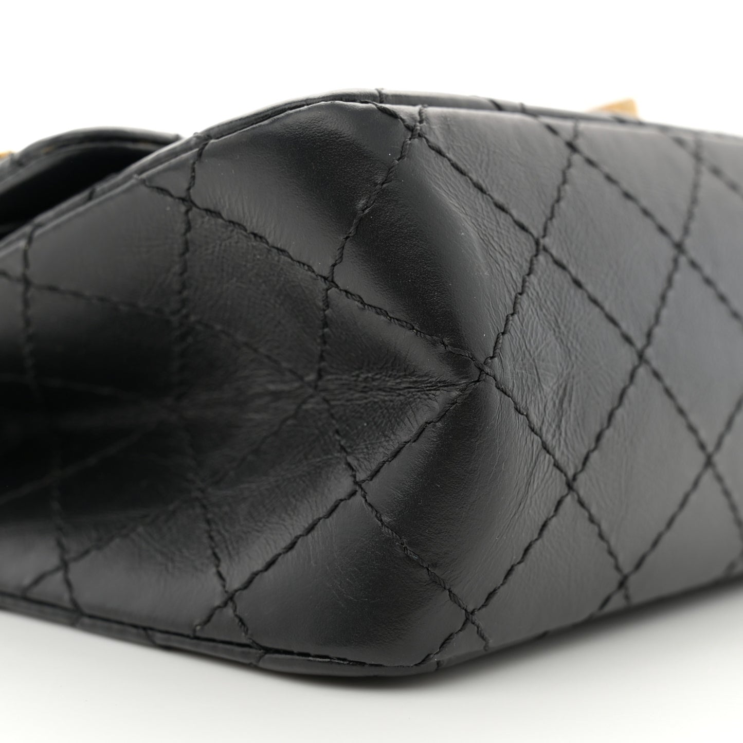 Aged Calfskin Lucky Charms 2.55 Reissue 225 Flap Black