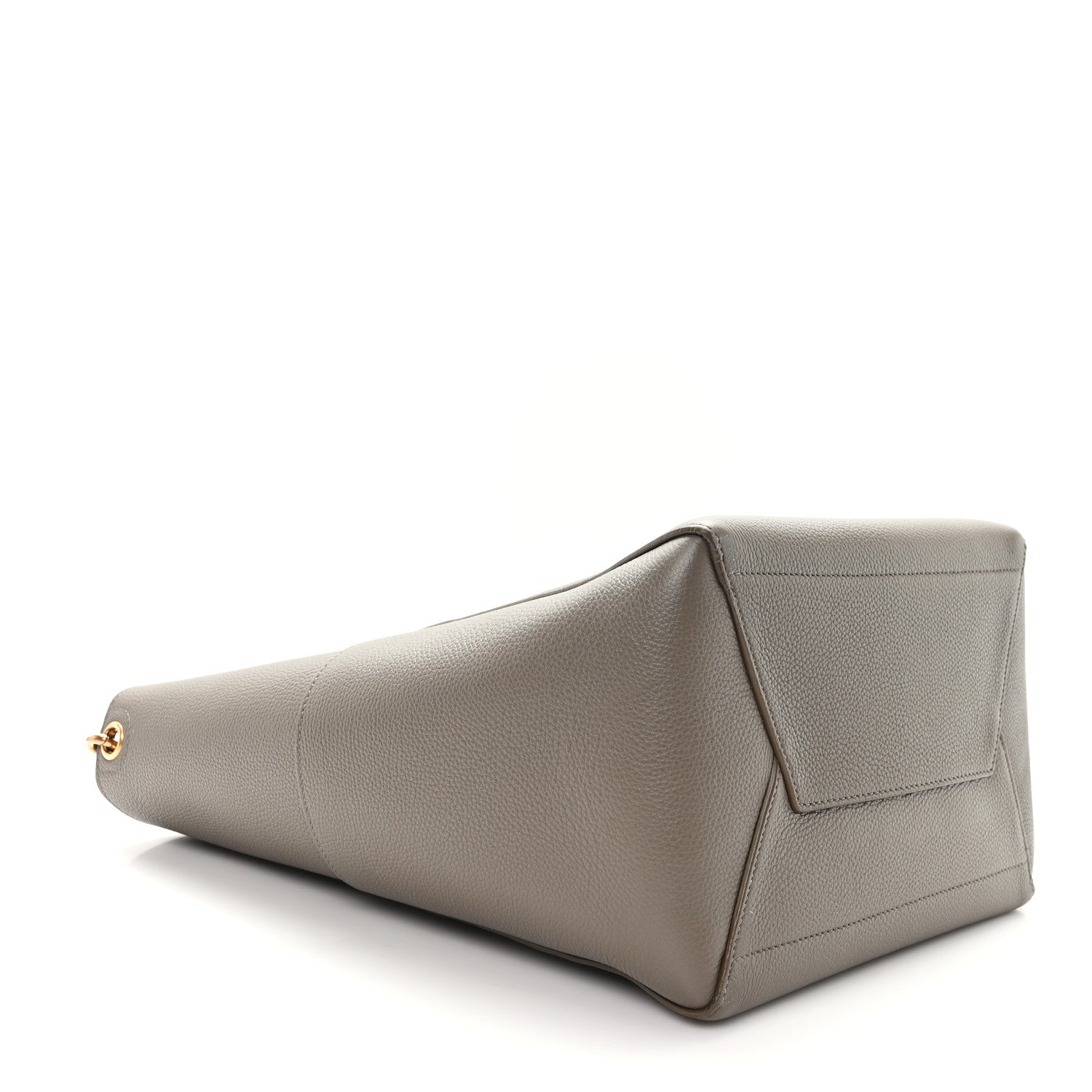 Celine Soft Grained Calfskin Sangle Bucket Bag Taupe 4 of 10