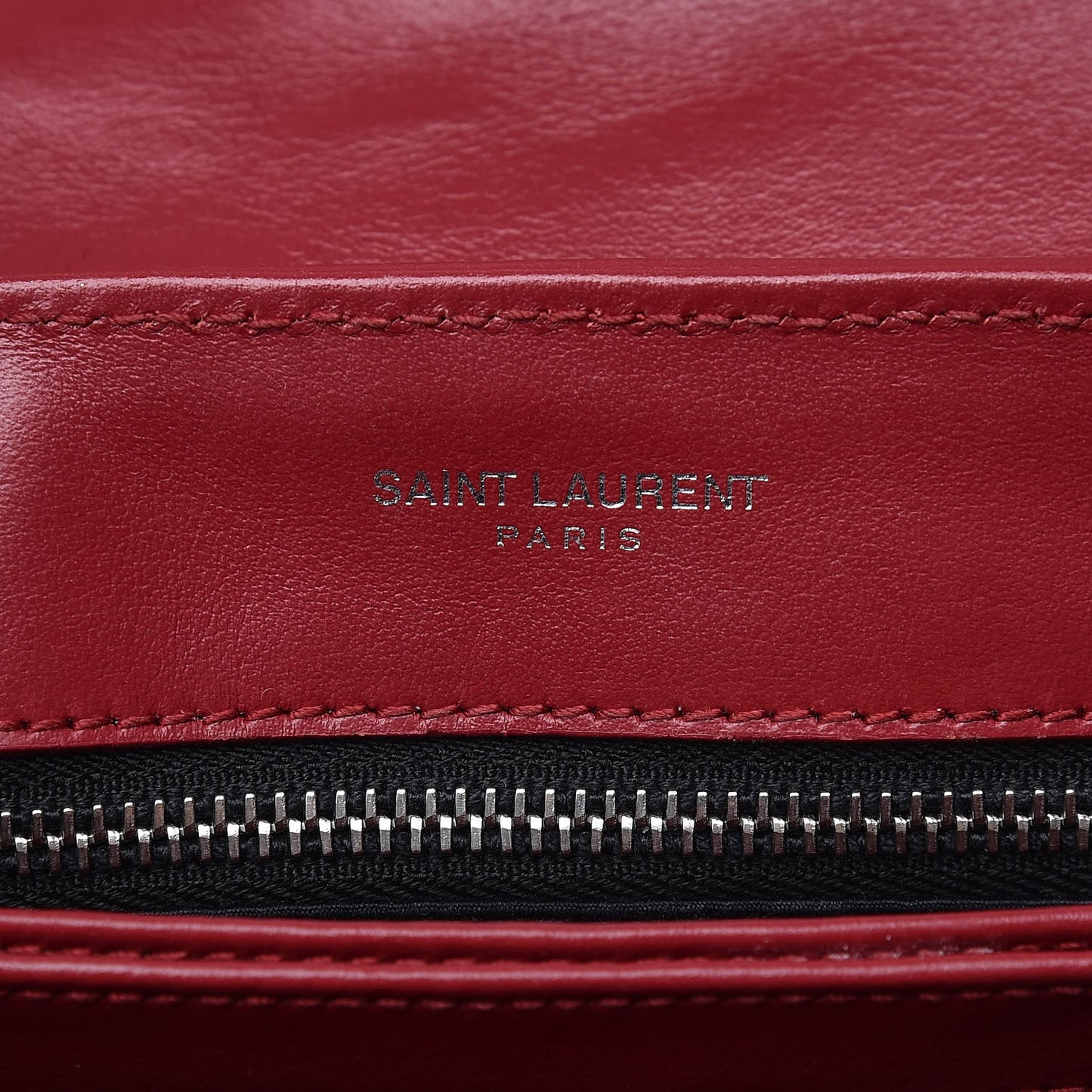 Calfskin Y Quilted Monogram Toy Loulou Crossbody Bag New Lipstick Red
