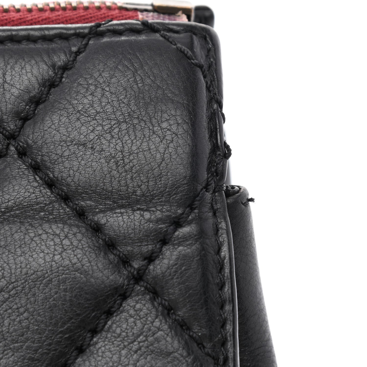 Chanel Calfskin Quilted Maxi Blizzard Zip Top Flap Black 11 of 11