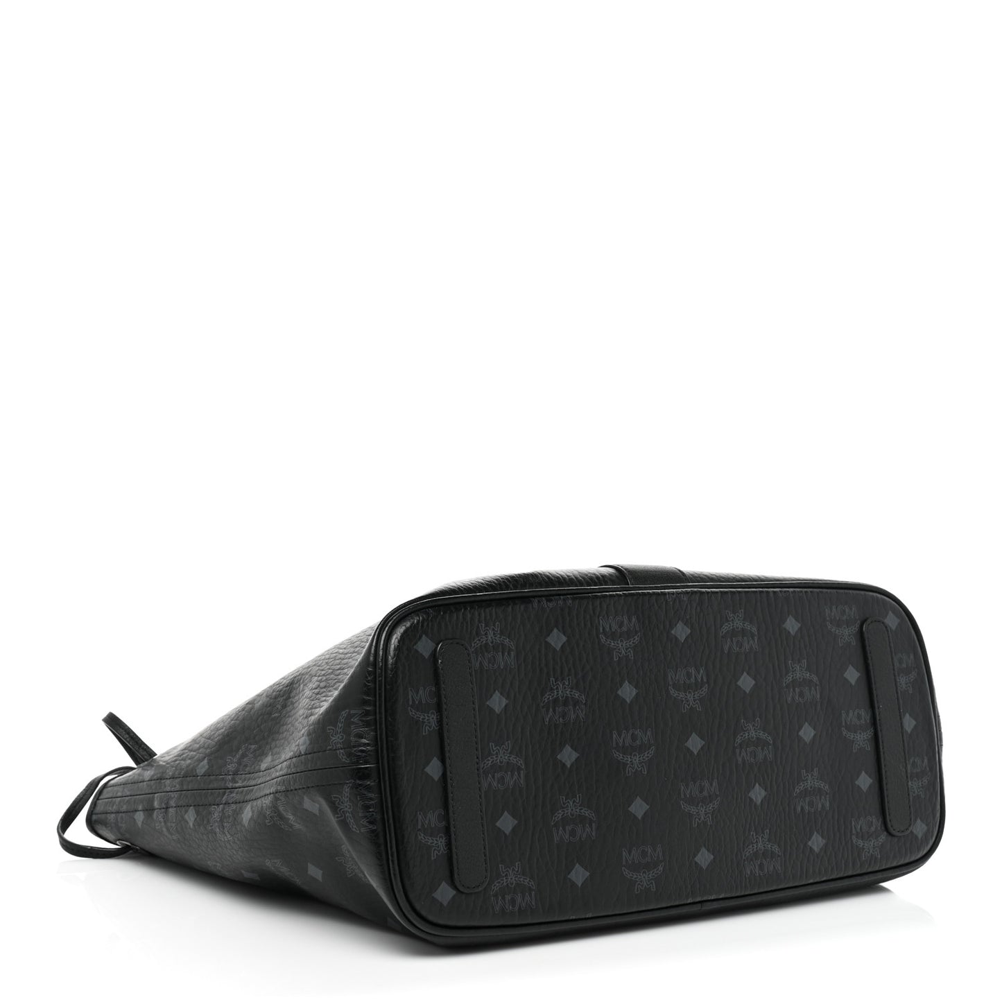 Visetos Medium Liz Reversible Shopper Tote Black