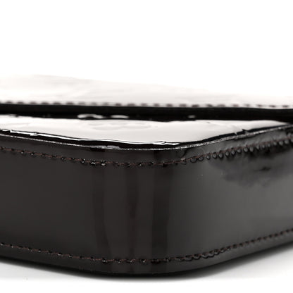 Louis Vuitton Vernis Pochette Felicie Chain Wallet Amarante 11 of 12