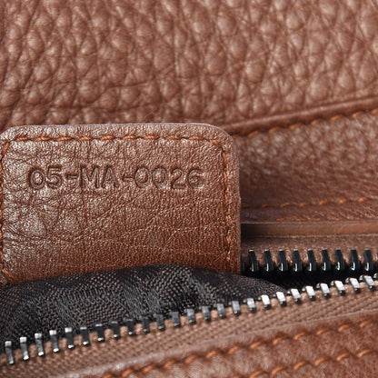 Christian Dior Calfskin Braided Gaucho Double Saddle Bag Brown 8 of 23