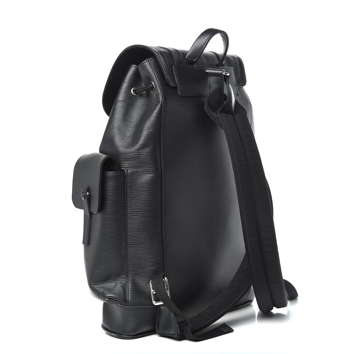 Louis Vuitton Epi Christopher Backpack PM Black 3 of 19