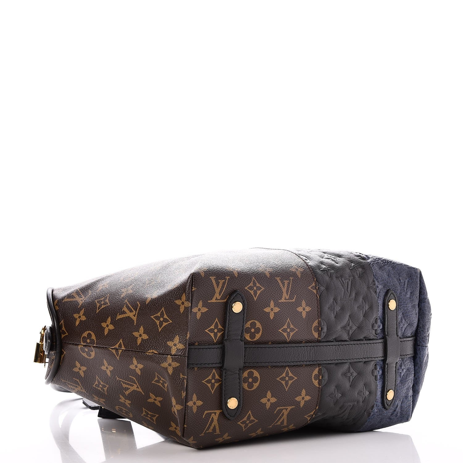 Louis Vuitton Monogram Stripes Medium Bag Marine 4 of 7