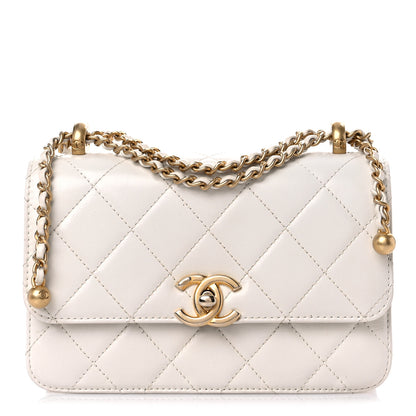 Chanel Calfskin Quilted Mini Perfect Fit Flap White 1 of 17